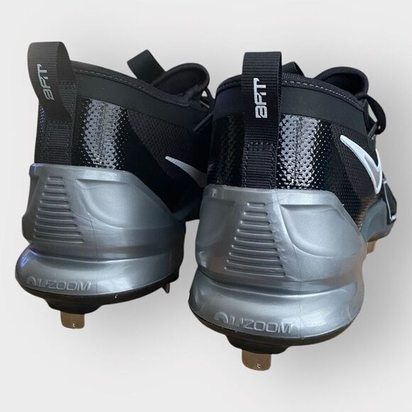 Nike Force Zoom Trout 9 Elite Baseball Cleats Black FB2906-003 Mens size 12 New - Picture 6 of 9